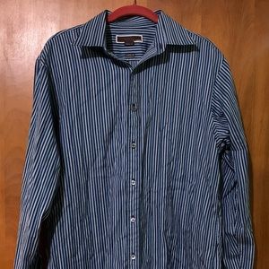 Michael Kors Men's Classic Button Up Shirt LS Sz M
